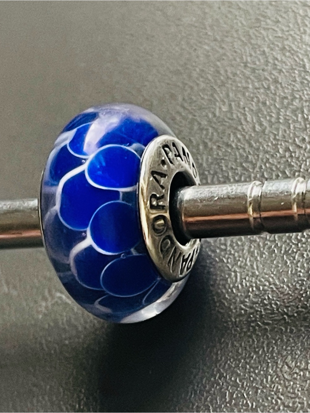 Pandora Royal Blue Murano Glass Charm Bead